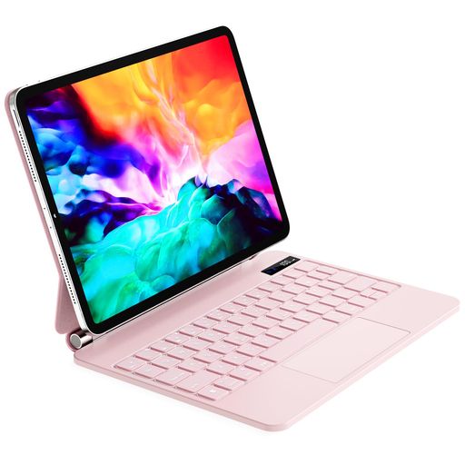 QERDAOYI神通力鍵盤2026iPadAir11in(2026M4/2025M3/2024M2)i-PadPro第1/2/3/4時人i-PadAir第4/5時人10.9in日本語取り合わせ高慥かさ貨物自動車パッド付き添い人