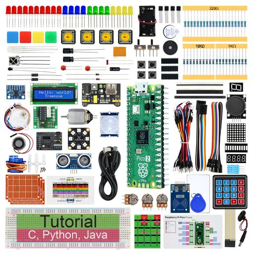 Freenove Ultimate Starter Kit for Raspberry Pi Pico 2 (付属)、デュアルArm Cortex-M33とデュアルHazard3｜親愛商事