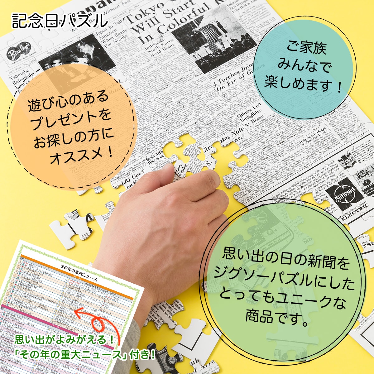 退職祝いに新聞パズル お誕生日新聞 退職祝い プレゼント 60代 上司 男性 女性 お父さん お母さん 定年 送別品 誕生日 新聞 パズル フレーム メッセージカード ルーペ 付き Udirons Com