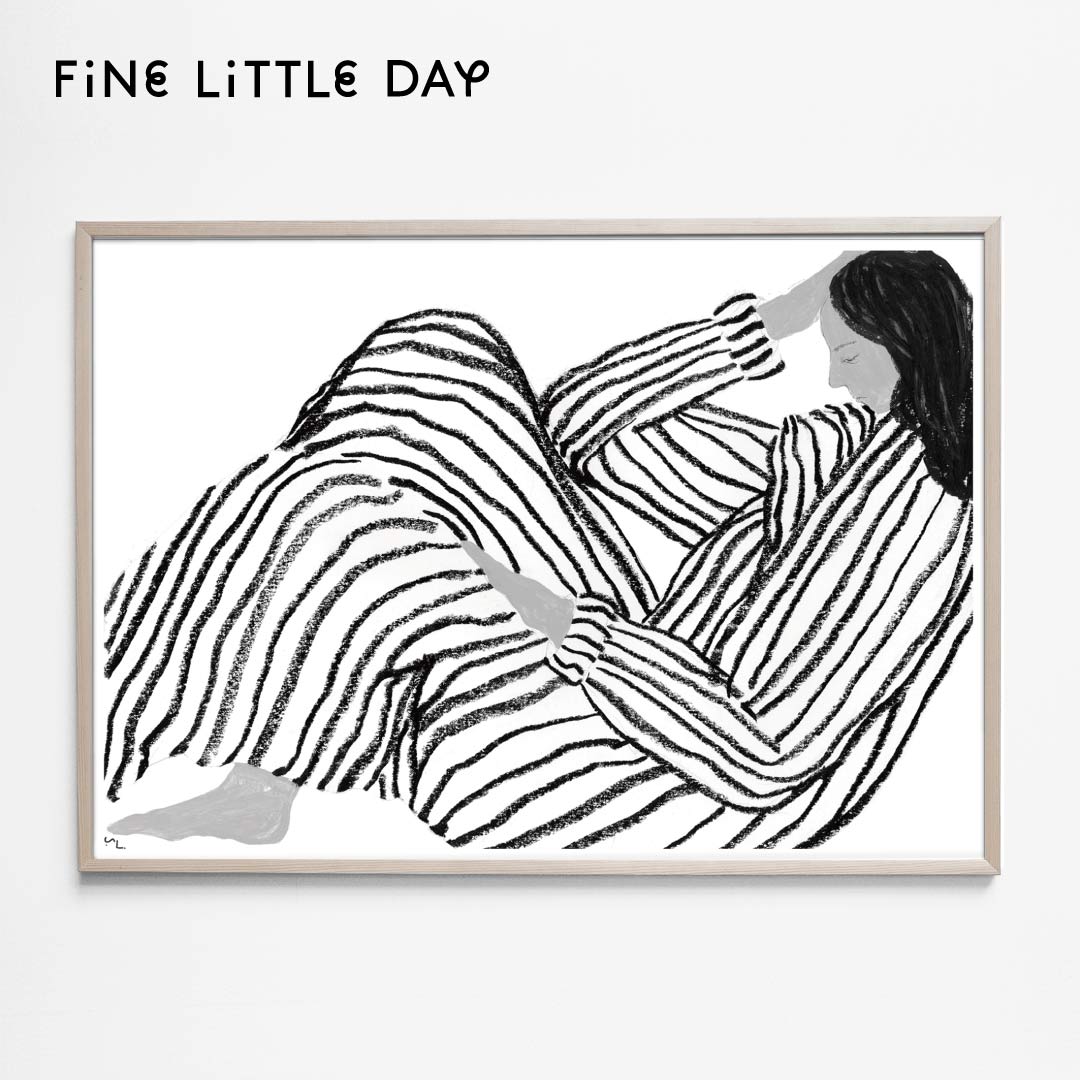 北欧 Fine Little Day ポスター BORED 70×100 Fine Little Day ポスター SKIERS 50×70cm | Shinc lab.(シンクラボ)