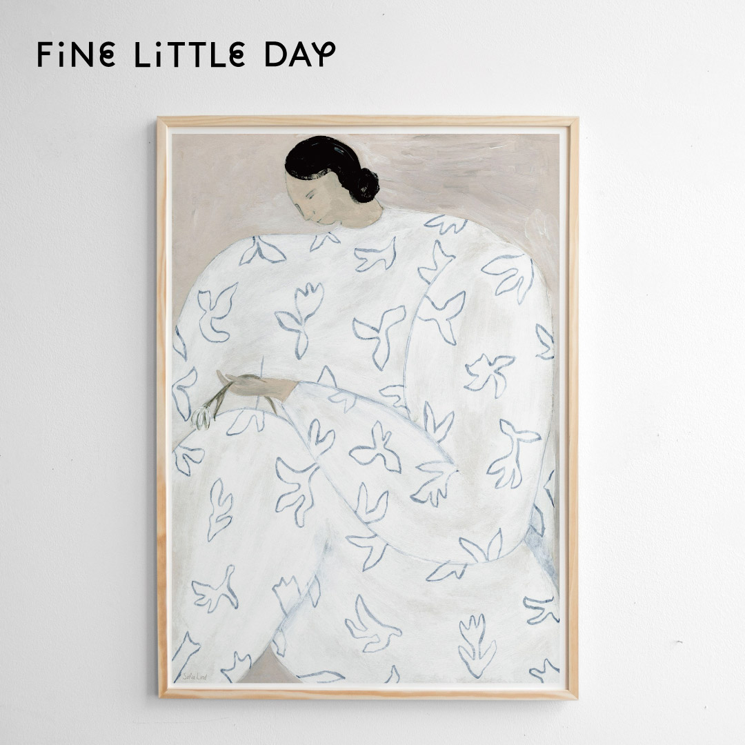 楽天市場】Fine Little Day ポスター YOGA ( 40×40 cm) ファインリトル