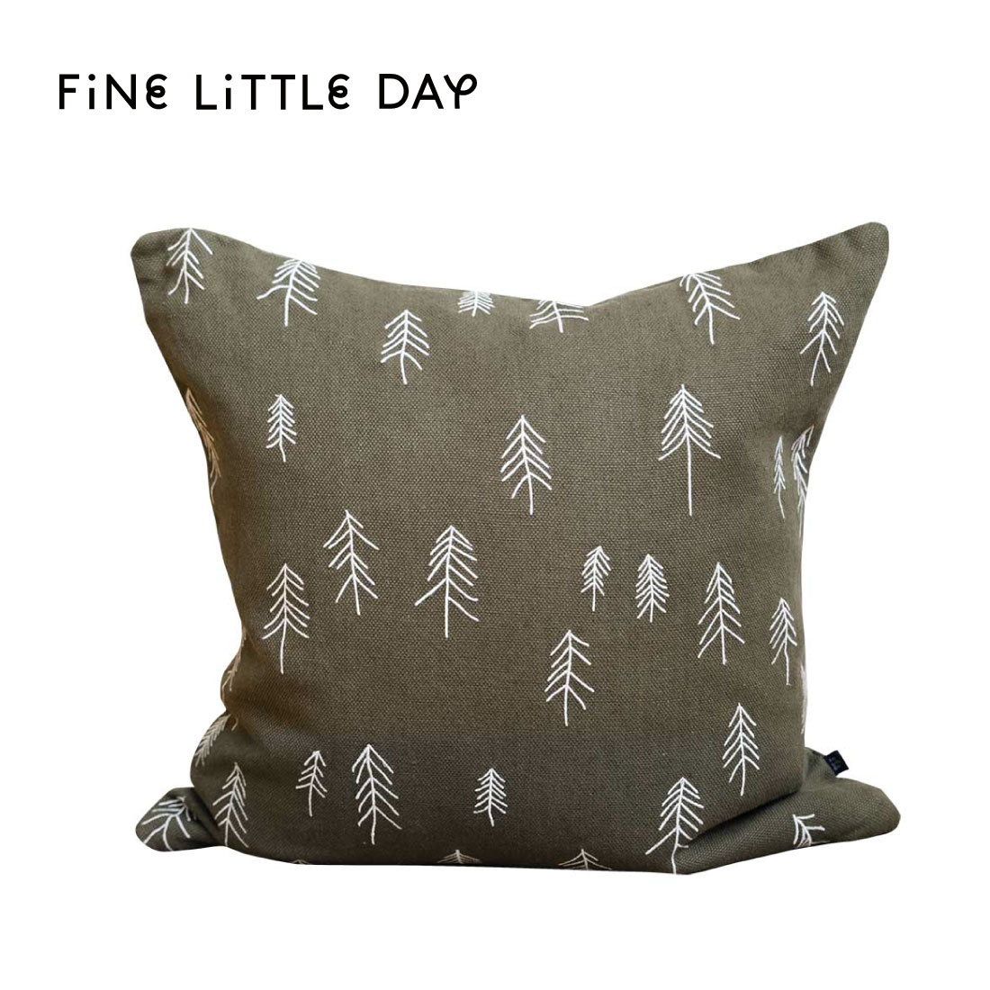 楽天市場】Fine Little Day モミの木柄 クッションカバー