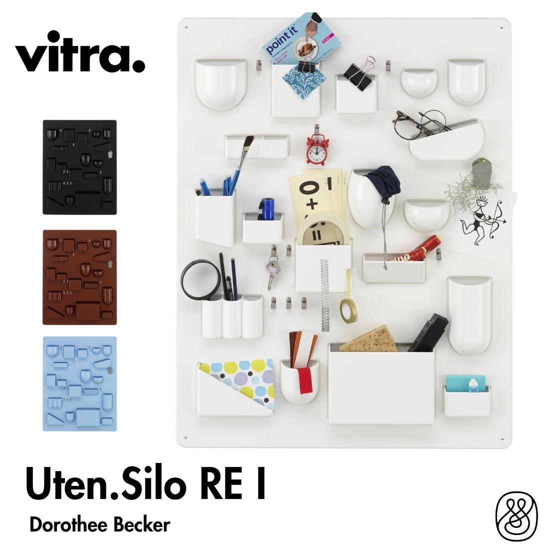 ※HY　ウーテンシロ１　ヴィトラ　ドロシーペッカー Vitra（ヴィトラ） ウーテンシロ 1（Uten.Silo I）ホワイト