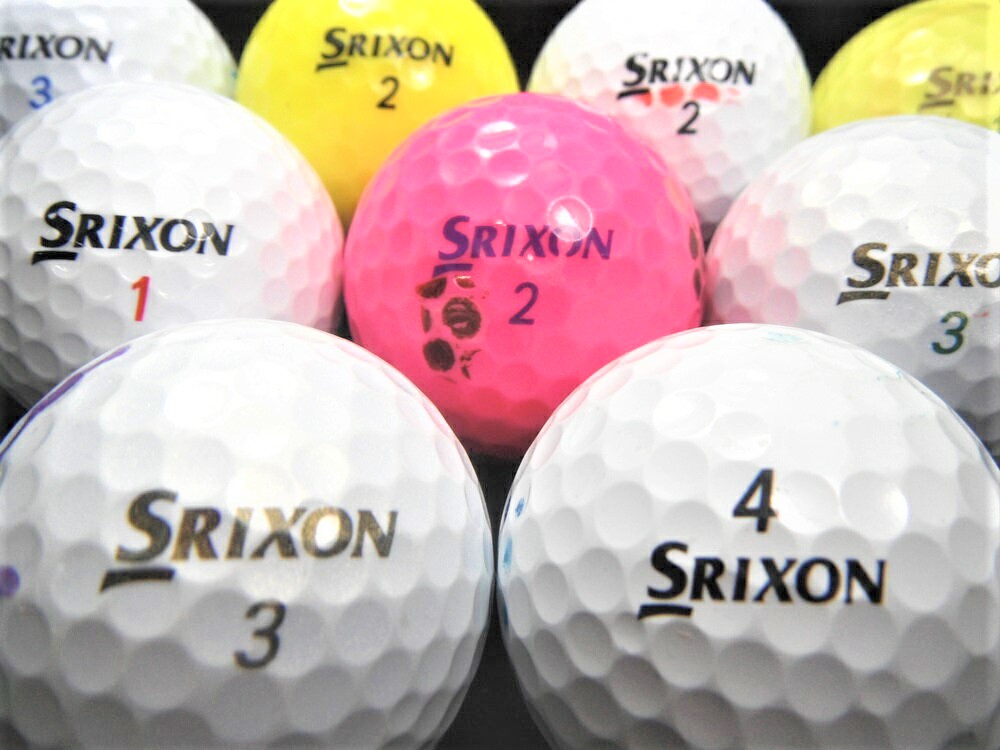 ｓｒｉｘｏｎ 送料無料 訳あり激安品 スリクソン銘柄混合 ５０ｐ ロストボール ゴルフボール あす楽対応 近畿 中古 ロストボールしんだい