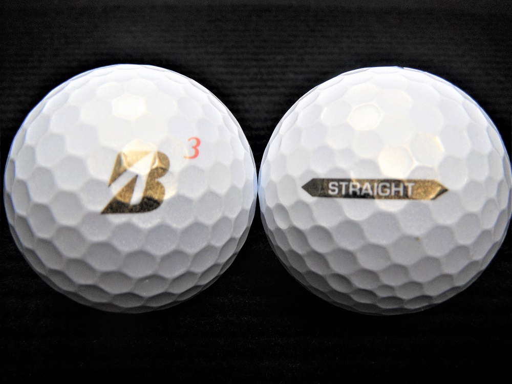 Bridgeston Golf ブリヂストンゴルフ Super Straight ２１年モデル ｂマーク パールホワイト ２０ｐ ゴルフボール ロストボール 高級