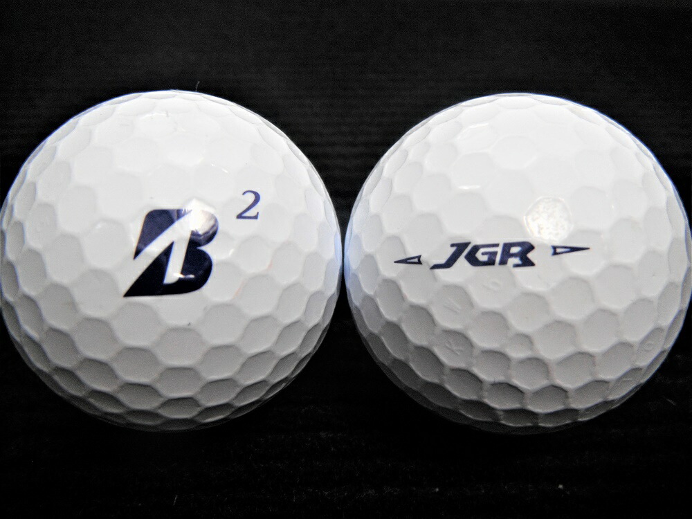 BRIDGESTONE - ★ロストボール ブリヂストン JGR パールホワイト 50球 AB TOUR B ABランク ロゴなし BRIDGESTONE GOLF JGR 2018年モデル