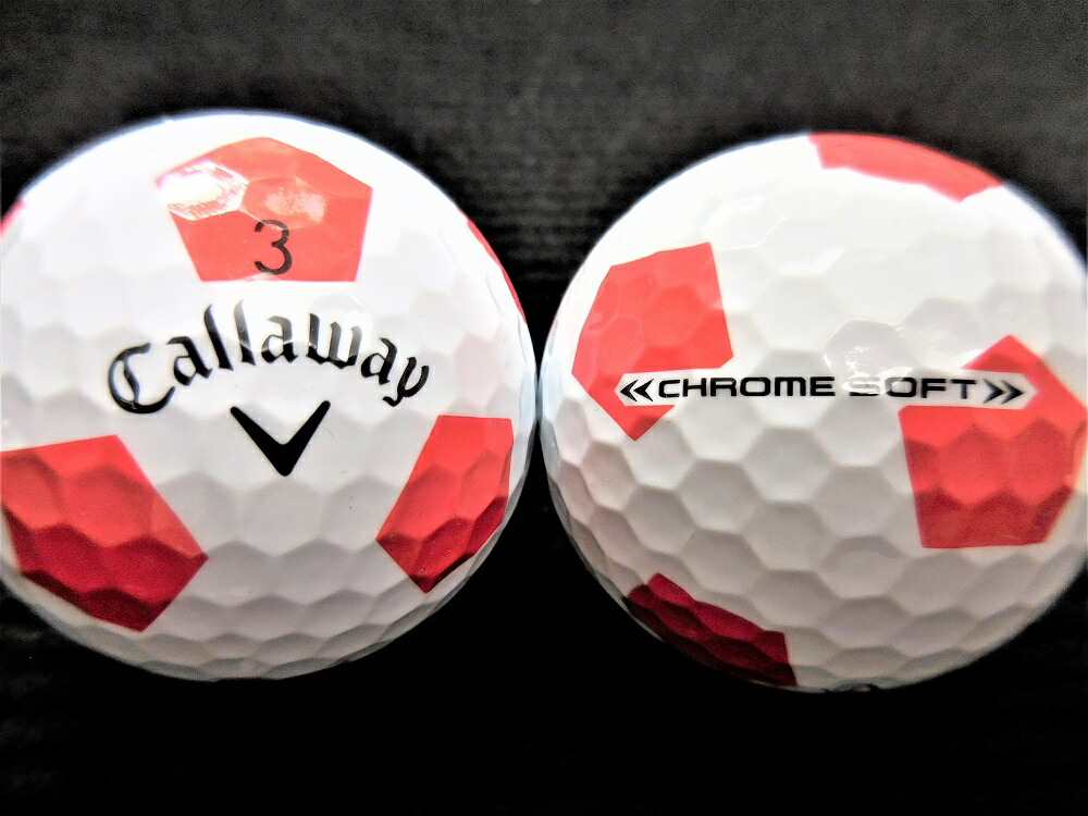 Callaway　CHROME SOFT 20球　ピンク&赤　希少 CHROME SOFT | ボール | キャロウェイゴルフ公式サイト