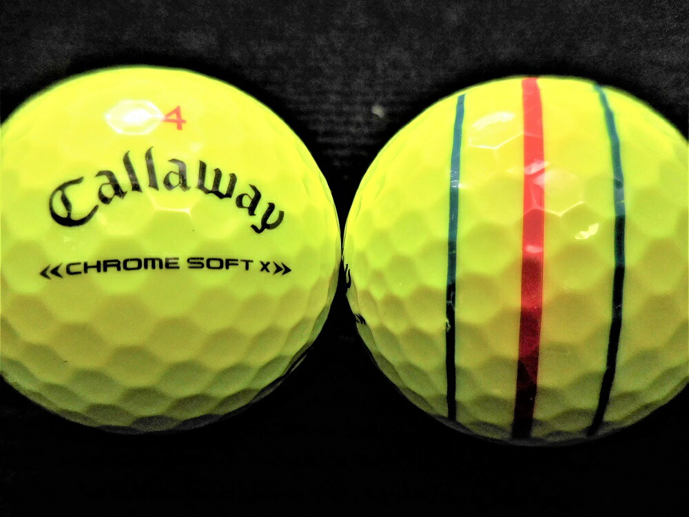 Callaway - 【中古】 【送料無料】 ロストボール キャロウェイ クロムソフト X LS トリプルトラック イエロー 年式混合 20球 Aランク リゴルフ 楽天市場】ランク2 Callaway キャロウェイ CHROME SOFT X LS 22
