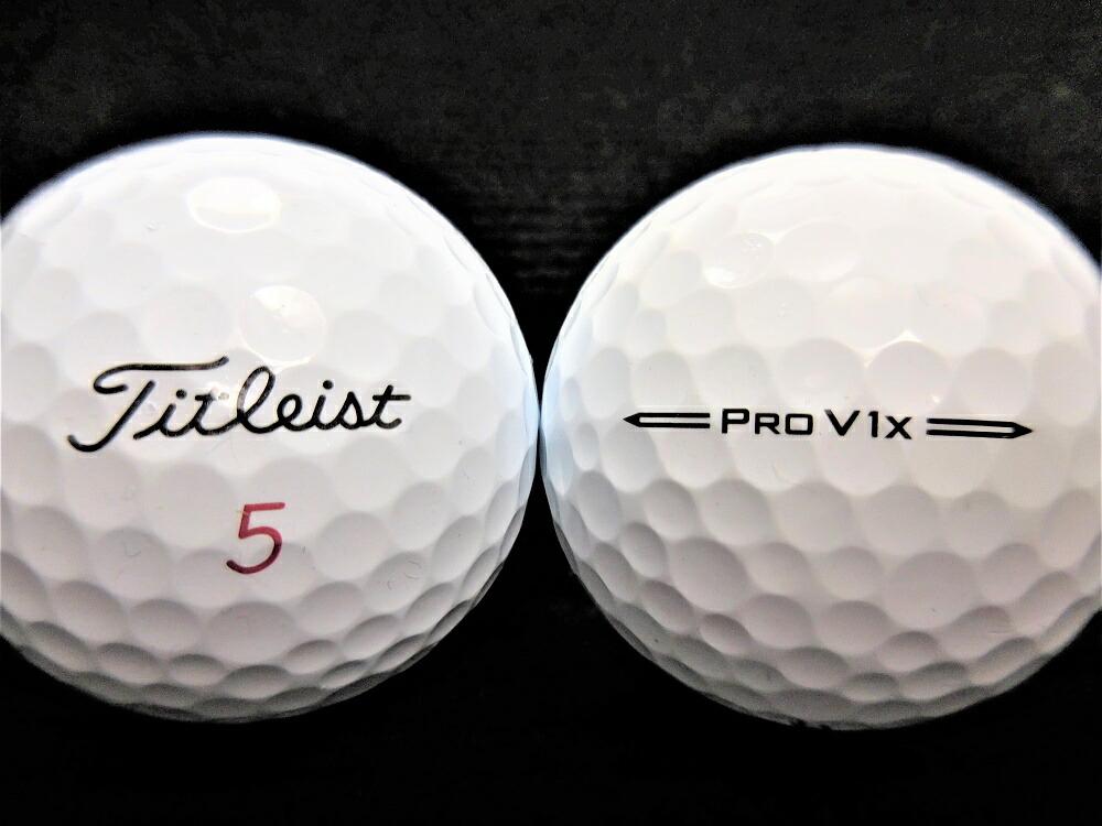 S116】Titleist PRO V1X 黄 23年 ロストボール 24球