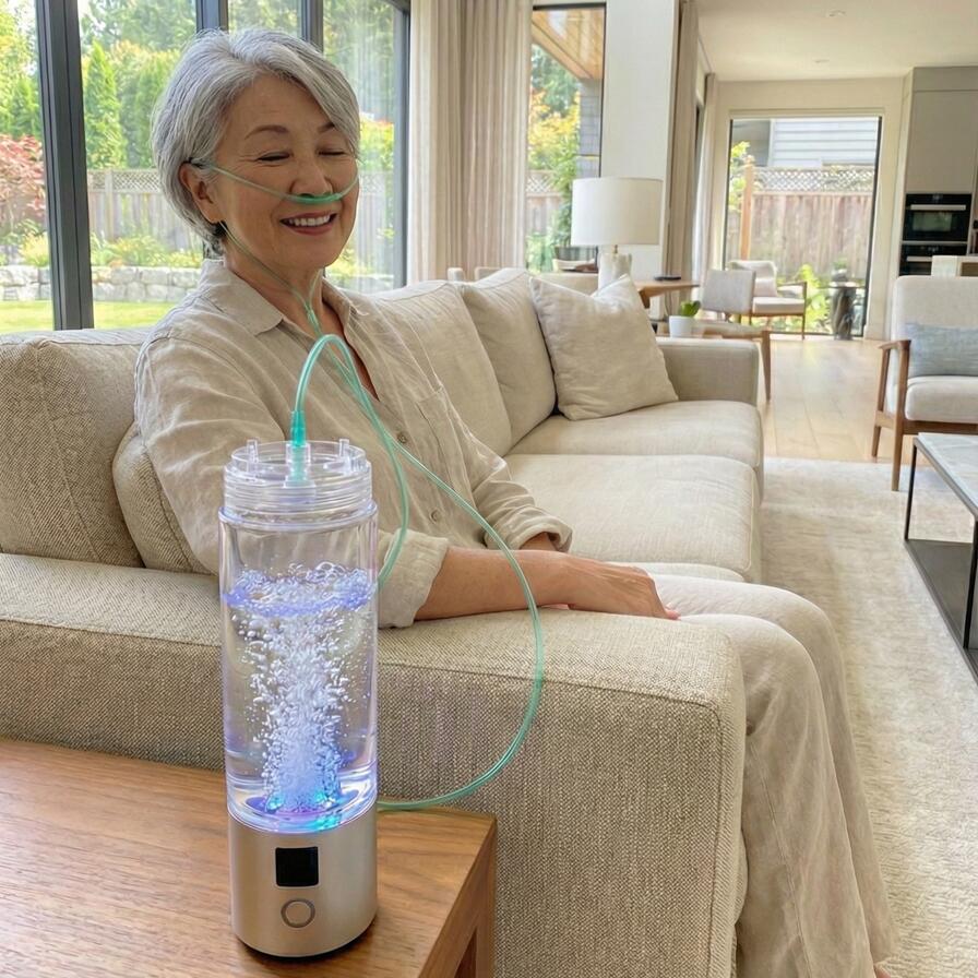 母の日ギフト・プレゼント★ 水素吸入器 水素の恵み H2-20 水素ボトル メーカー直販 給電式 高濃度 水素水生成器 水素ガス 水素水 本体 水素吸入 水素発生器 家庭用 コンパクト 持ち運び 国産コンパクト 日本製 水素吸入キット