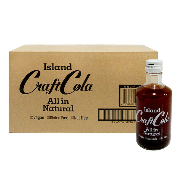 アイランドクラフトコーラ（300ml&times;12本セット）原液 6～10倍希釈タイプ 沖縄 お土産 スパイス シロップ 薬膳コーラ 全国送料無料｜新栄商店