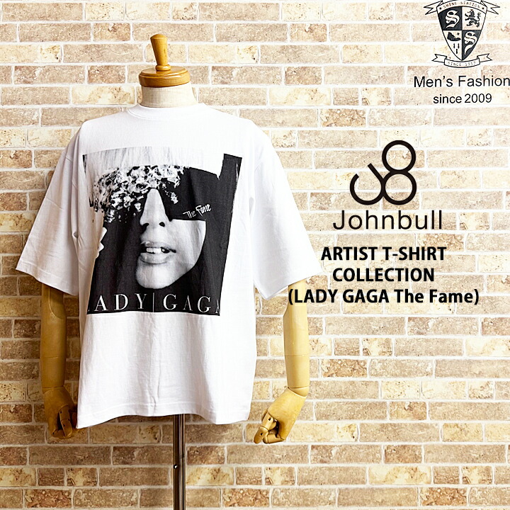 JOHNBULL Lady Gaga Tシャツ SOLDOUT】Johnbull ジョンブル メンズ アーティストTシャツ(LADY
