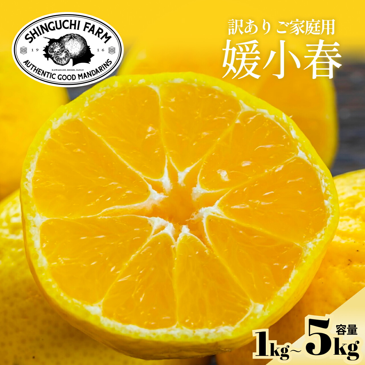 楽天市場】【完売しました】愛媛県産 家庭用 媛小春 3kg・5kg