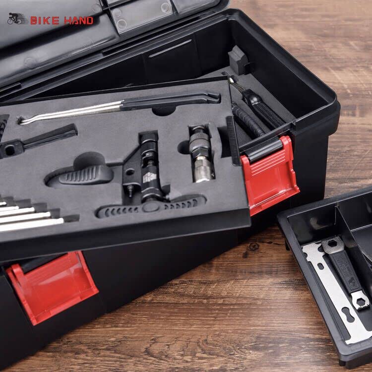 BIKE HAND 銀輪用 手道具仕掛ける プロツールボックス付 3段 物の具ボックス席 手道具箱（YC-758）