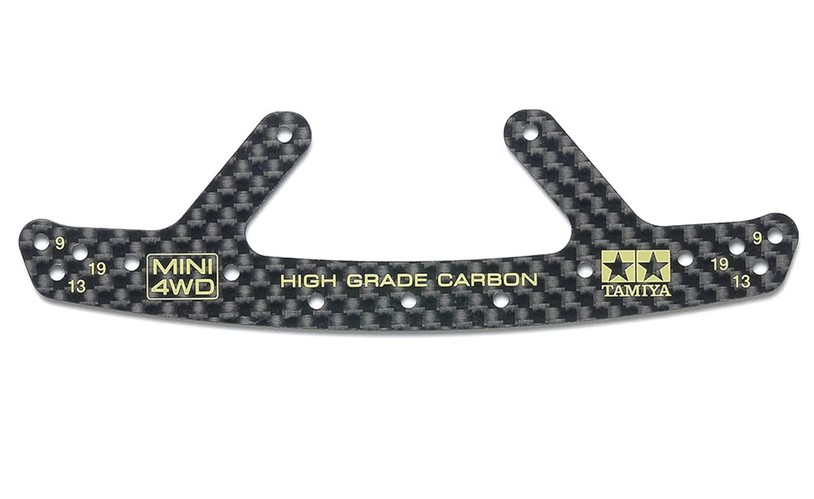 タミヤ ミニ四駆特別企画 HG カーボンフロントバンパープレート 1.5mm 95692画像
