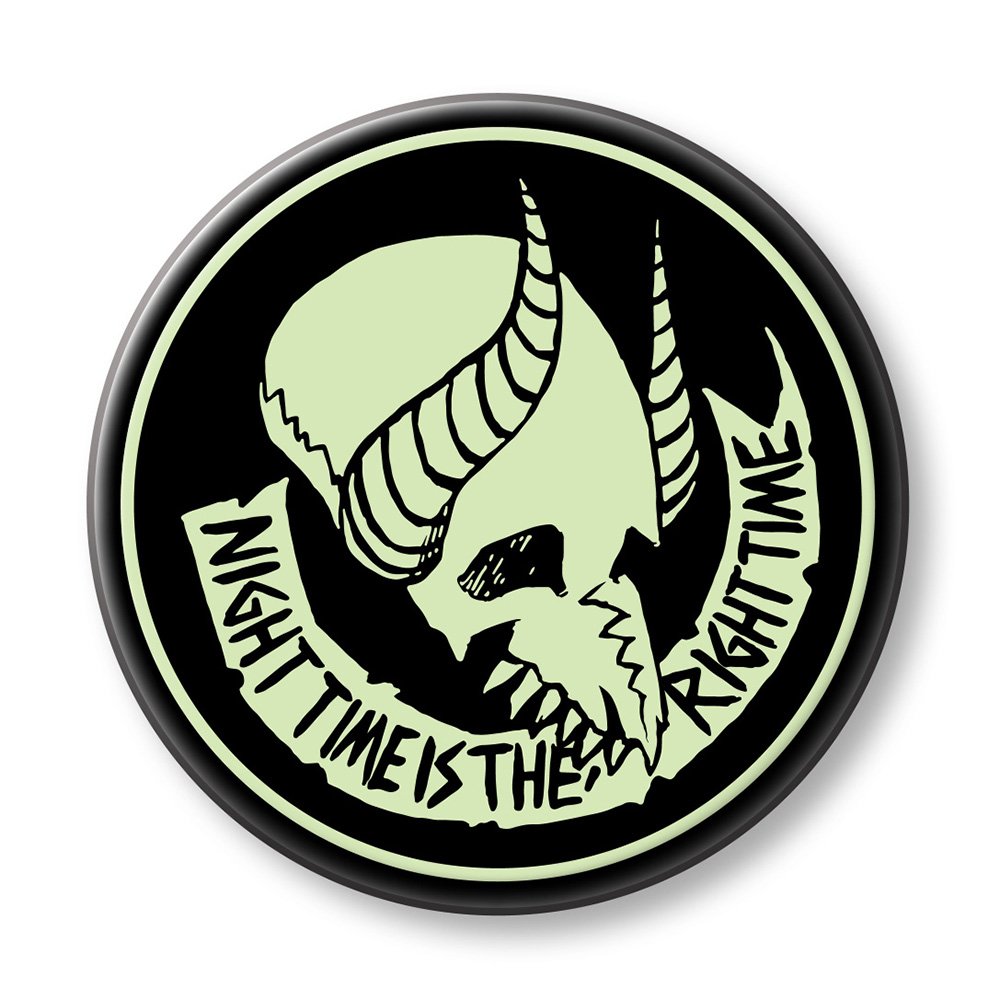 ヨルムンガンド ナイトナイン 高発光缶バッジ画像