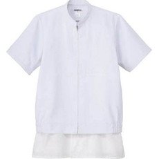 サンペックス クールフリーデ男女兼用半袖前掛け 白いこと LL CD-637-LL