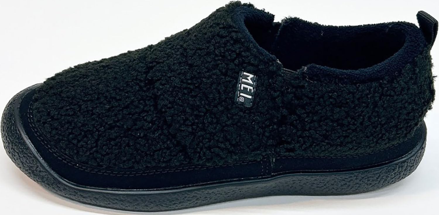 MEI(メイ) 心地好い シューズ BOA SLIP-ON 相応う 脱ぎ履き飾り気の無い ボア BLACK L SHL253012