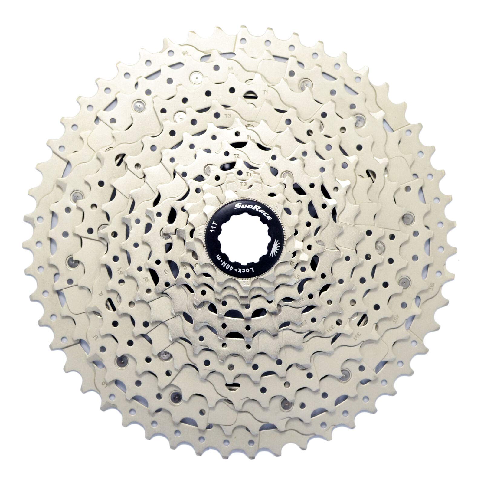 SunRace CSMS3 Wide Ratio Cassette 11-51T, 10 Speed, Silver, XTE2193｜シンイノストア