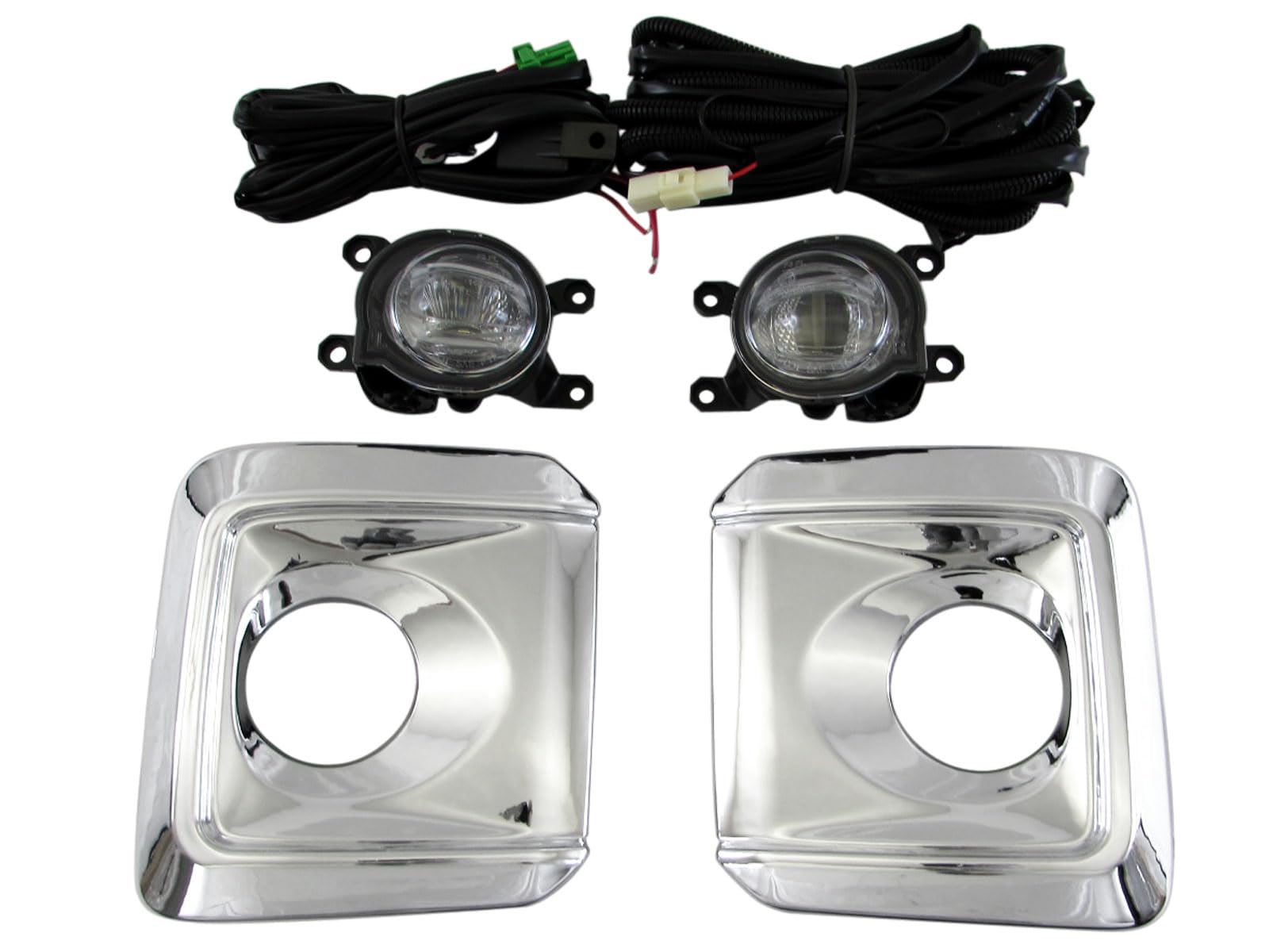 BRIGHTZ ハイゼットデッキバン S700W S710W LEDフォグライト後付キット 【 FOG&minus;H&minus;117 】 700W 710W 700 710 ハイゼット デッキバン｜シンイノストア