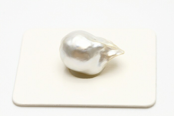 楽天市場】南洋白蝶真珠パールルース 20×16mm ホワイトカラー