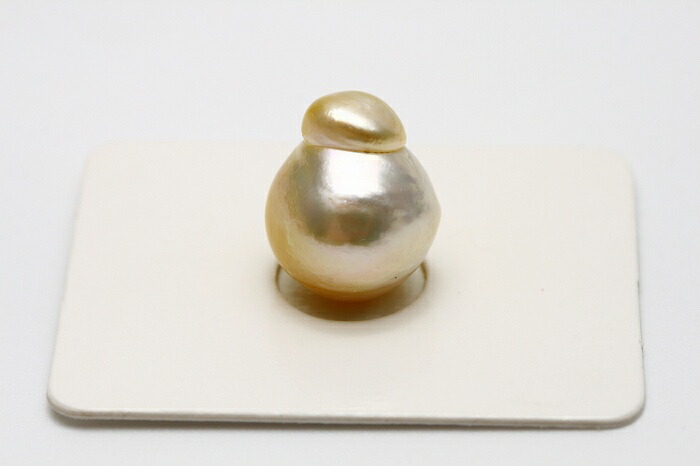 楽天市場】南洋白蝶真珠パールルース ケシ 9×8mm ホワイトカラー