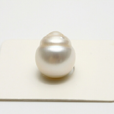 南洋白蝶真珠パールルース　14&times;12mm　ホワイトカラー｜真珠倶楽部