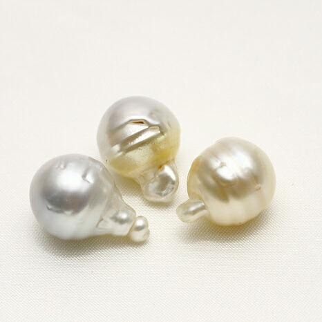 パール　ルース　南洋真珠　白蝶ケシ　７mm オーバル　３pcs imgrc0099884999.jpg