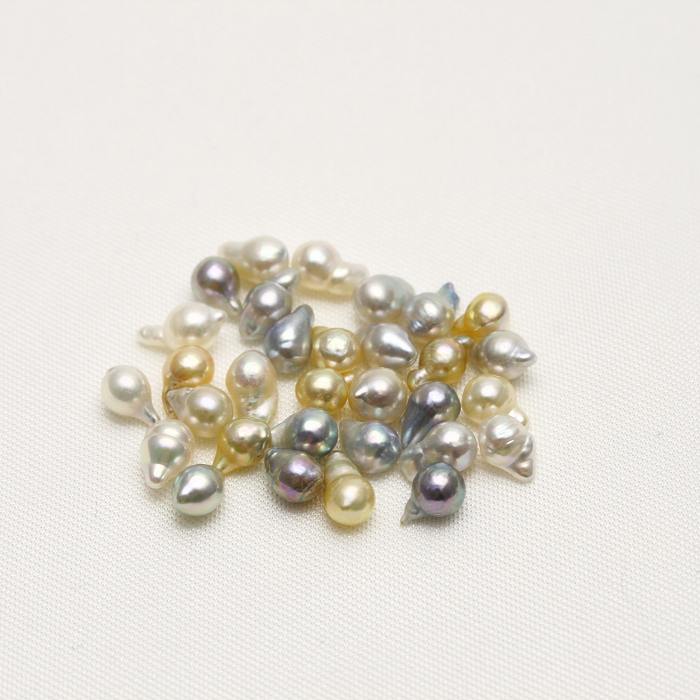 アコヤ真珠パールルース　30ピース　3.0-4.0mm　ナチュラルカラー｜真珠倶楽部