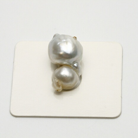 南洋白蝶真珠パールルース　14×12mm　ホワイトカラー 楽天市場】南洋白蝶真珠パールルース 14×12mm ホワイトカラー