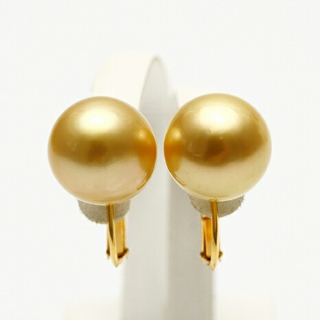 南洋白蝶真珠パールピアス9mmナチュラルゴールドマルチカラーK18製