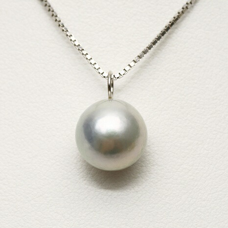 楽天市場】アコヤ真珠パールペンダントトップ 10.5-11mm 無調色