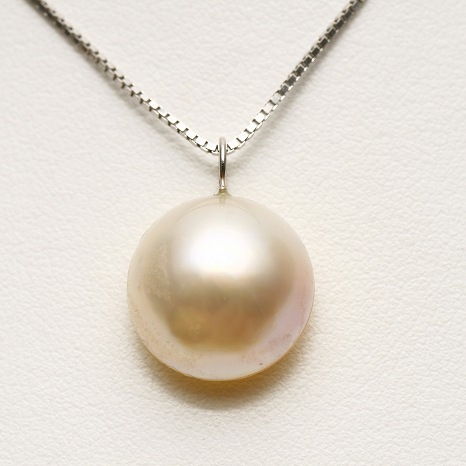 楽天市場】Marionセレクション・13mmラウンドマベ真珠ペンダントトップ