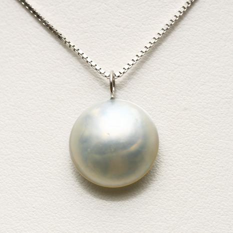 楽天市場】Marionセレクション・13mmラウンドマベ真珠ペンダントトップ