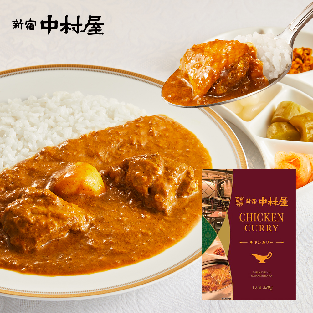 楽天市場】調理缶詰 インドカリー《チキン》缶【 新宿中村屋 カレー