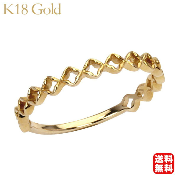 【ただいまポイント10倍中】18金 k18 18k イエローゴールド リング 普段使い カジュアル 送料無料 レディース プレゼント ギフト ジュエリー 決算 セール｜パールジュエリー専門店 真珠の杜