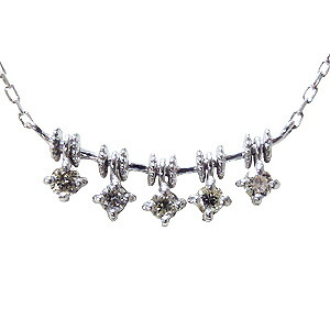 【ただいまポイント10倍中】ペンダント ネックレス ダイヤモンド ペンダントネックレス 0.16ct k18 ホワイトゴールド チェーン付 4月誕生石 送料無料 おすすめ カジュアル トレンド プレゼント ギフト ジュエリー 卒入学 母の日 80,575円