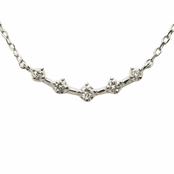 ネックレス ダイヤモンド ホワイトゴールド k10 10k 10金 ネックレス プチネックレス ダイヤ ペンダント 送料無料 ラッピング無料 4月誕生石 誕生日 人気 おすすめ プレゼント ギフト ジュエリー 卒入学 母の日
