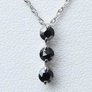 メンズ ブラックダイヤモンド ペンダントネックレス k10 ホワイトゴールド チェーン付 送料無料 人気 おすすめ カジュアル トレンド プレゼント ギフト ジュエリー 卒入学 母の日