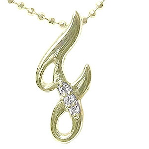 【ポイント10倍 4/21 9:59まで】アルファベット ネックレス F f イニシャル ダイヤモンド ペンダント イニシャルペンダント ダイヤ 0.02ct イエローゴールド k18 送料無料 誕生日 人気 おすすめ プレゼント ギフト ジュエリー 卒入学 母の日