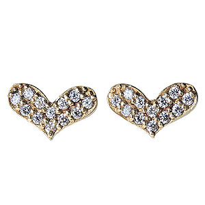 【ただいまポイント10倍中】ハートピアス ダイヤモンド ピアス ダイヤ ピアス k18 18k 18金 イエローゴールド ピアス ハートモチーフ レディース ユニセックス ジェンダーレス 送料無料 普段使い カジュアル プレゼント ギフト ジュエリー 卒入学 母の日 66,715円