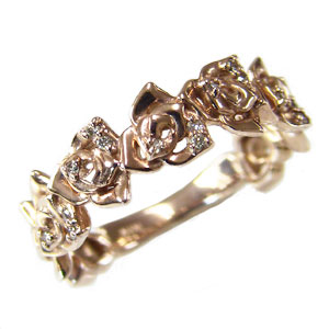 最先端 楽天市場 ダイヤモンドリング 薔薇モチーフ 指輪 バラ ピンクゴールド K10 フラワー 花 ダイヤモンド 0 06ct カジュアル 送料無料 アクセサリー ジュエリー 人気 おすすめ トレンド プレゼント ギフト 記念日 母の日 プレゼント パールジュエリー専門店 真珠の
