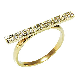 【ただいまポイント10倍中】ダイヤモンドリング ピンキーリング ダイヤリング ダイヤモンド指輪 ダイヤモンド 0.19ct パヴェリング k18 ゴールド 18金 送料無料 レディース 4月誕生石 誕生日 おすすめ プレゼント ギフト ジュエリー ボーナス セール|パールジュエリー専門店 真珠の杜