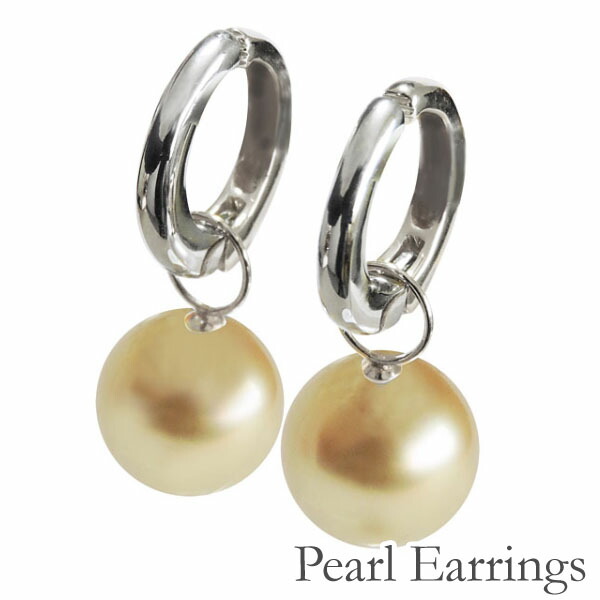 第1位獲得 楽天市場 ポイント10倍 イヤリング ノンホールピアス イヤーカフ イヤーカフス はさむ 穴なし ノーホール 内径縦約9mm 自由開閉式 円型 ピアス風 イヤリング 南洋白蝶真珠 10mm K14ホワイトゴールド レディース ゆれる ぶら下がり 送料無料 普段使い
