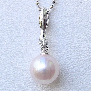 楽天市場】【ポイント10倍中】真珠 パールペンダントトップ あこや本