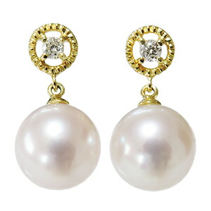 【ただいまポイント10倍中】パール ピアス 18金 18k 18k 普段使い 真珠 あこや本真珠 ダイヤモンド 真珠 k18 k18 ゴールド ペア イエローゴールド ペア シリコンダブルキャッチ付 品質保証書付き 誕生日 人気 プレゼント ギフト ジュエリー 決算 セール|パールジュエリー専門店 真珠の杜