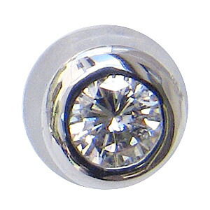 【ただいまポイント10倍中】ダイヤモンド ピアス ダイヤモンドピアス ダイヤ ピアス ダイヤピアス スタッドピアス k18 18k 18金 ホワイトゴールド 片耳用ピアス 片方 送料無料 ユニセックス 男女兼用 おすすめ プレゼント ギフト ジュエリー 卒入学 母の日