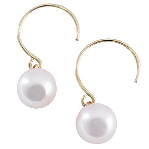 【ただいまポイント10倍中】パール ピアス 18金 18k 18k 普段使い フープ あこや本真珠 7mm k18 ゴールド ペア 外径12mm ゆれる ぶら下がり 送料無料 品質保証書付 人気 おすすめ カジュアル プレゼント ギフト ジュエリー 決算 セール｜パールジュエリー専門店 真珠の杜