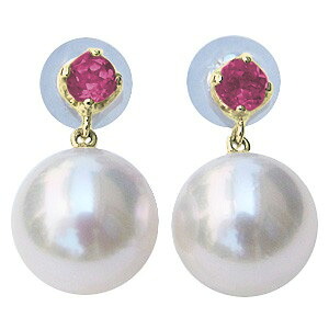 【ただいまポイント10倍中】パール ピアス 18金 18k 18k 普段使い ルビー ルビー あこや本真珠 8.5mm 7月誕生石 スタッド 真珠 アコヤ真珠 k18 ゴールド ペア 品質保証書付 式 パワーストーン ラッピング無料 送料無料 ギフト ジュエリー 決算 セール｜パールジュエリー専門店 真珠の杜