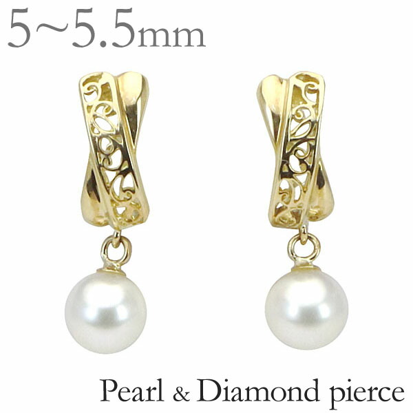 【ただいまポイント10倍中】ピアス 18金 真珠 18k パール 18k ゴールド ペア パールピアス 真珠ピアス 揺れる レディース アコヤ本真珠 送料無料 人気 おすすめ カジュアル プレゼント ギフト ジュエリー 決算 セール｜パールジュエリー専門店 真珠の杜